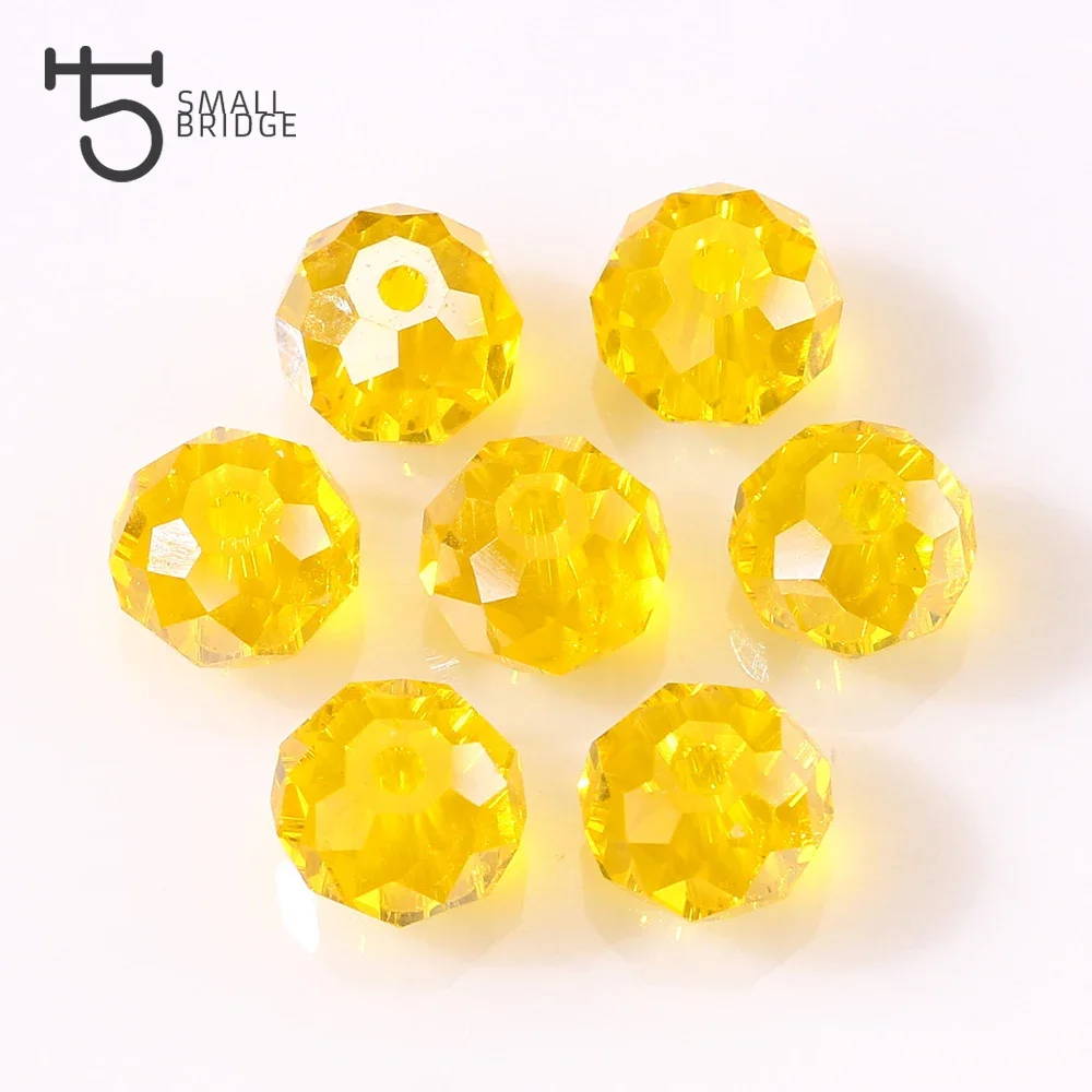 AB Crystal Rondelle Spacer Beads 6