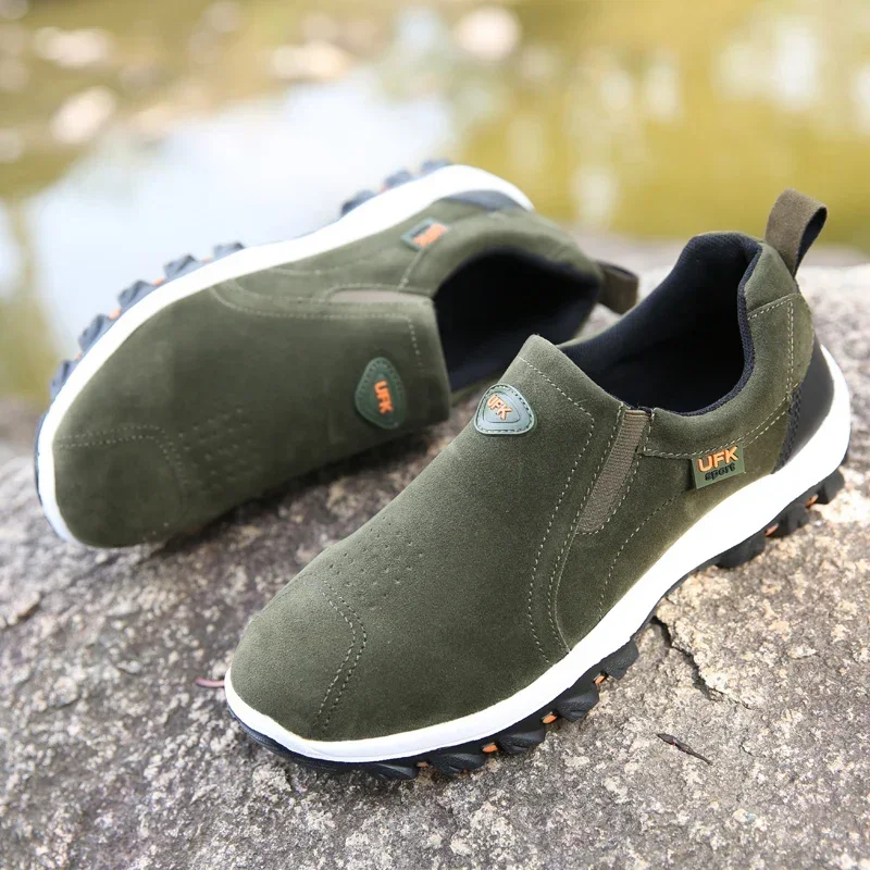 2024 New Casual Men's Sports Shoes Outdoor Walking Loafers Comfortable Shoes Fashionable and Lightweight Plus Size 38-50 6