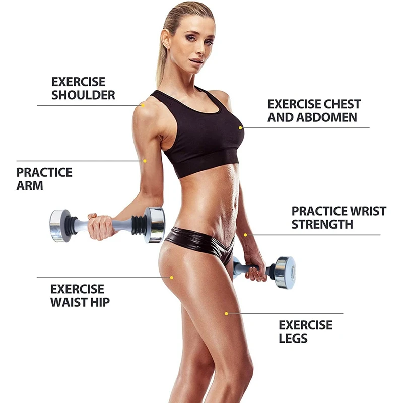 Single Dumbbell Shaking Weight Swing Dumbbell Man Women For Keep Workout Fitness Exercise Equipment 4