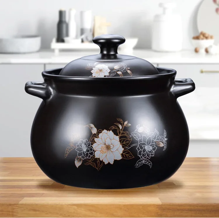 Ceramic Casserole Pot with lid