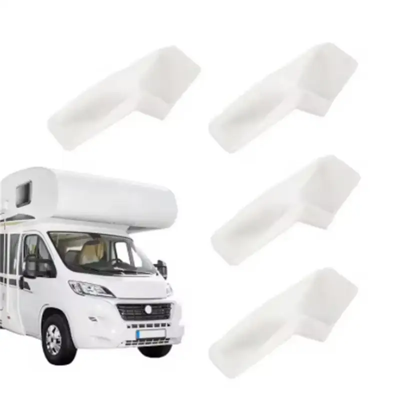 Motorhome Roof Gutter Spout Durable Roof Drain Accessories For Rv Campers Trailers Roof Extender Guides Rainwater Away Tools