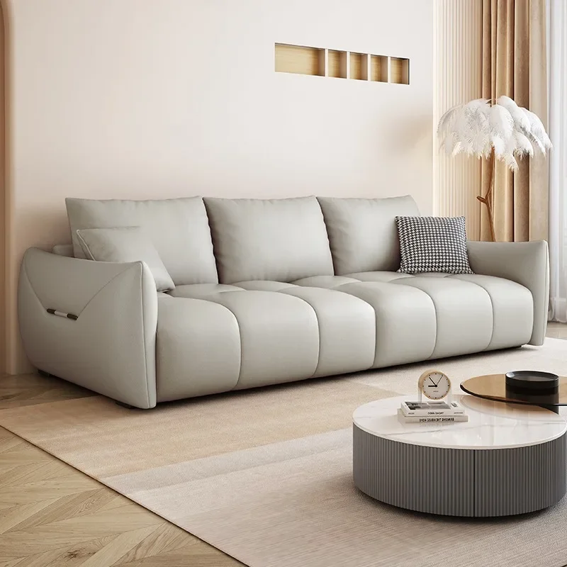 

Luxury Designer Elegant Modern Sofas Soft Puff Living Room Lazy Sofa Comfortable Reclining Divano Letto Japanese Furniture