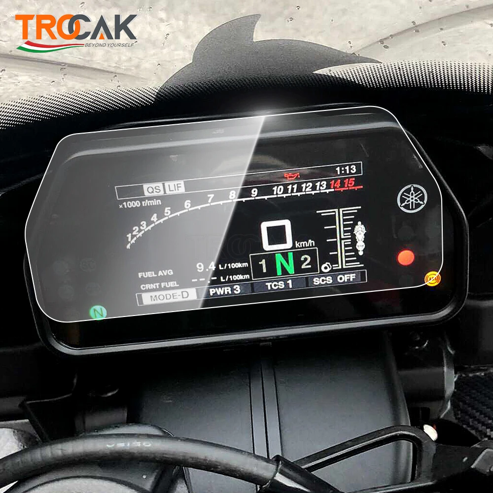 For YAMAHA MT10SP 17- YZF-R1 2015- R1M 15-2 Motorcycle Cluster Scratch Screen Protection Film Screen Protector motorcycle screen protector