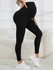 Women's Maternity Leggings Over The Belly Full Length Pregnancy Yoga Pants Active Wear Workout Leggings 4