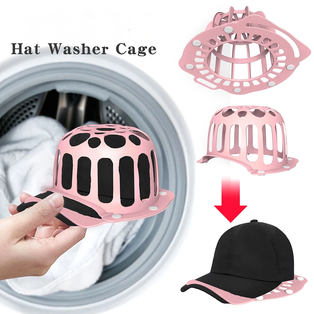 Hat Washer Cage Baseball Cap Washer Frame Baseball Hat Cleaning Protector Cap Washing Frame for Washing Machine