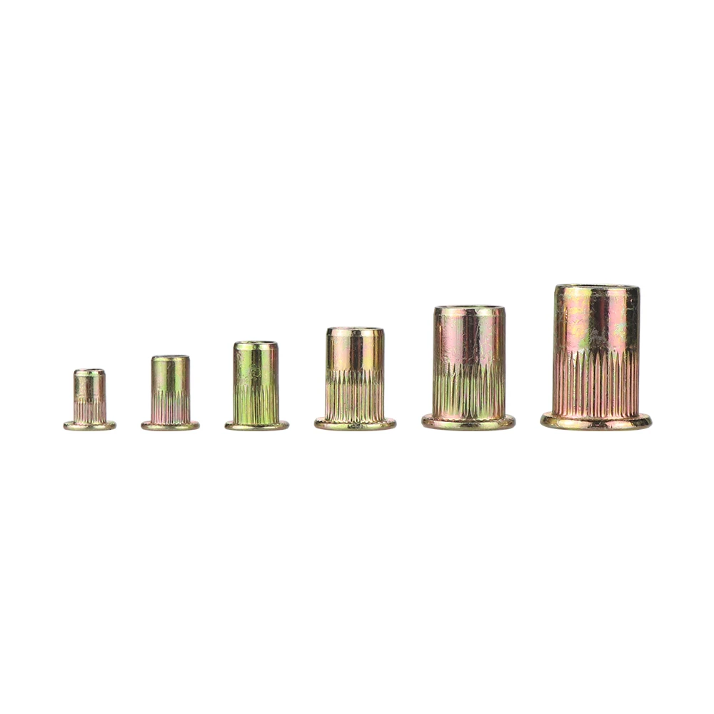 Rivet Nut Tool 21pcs Hand Rivet Nut Head Set Manual Riveter Accessory for Nuts M3 M4 M5 M6 M8 M10 M12 Simple install
