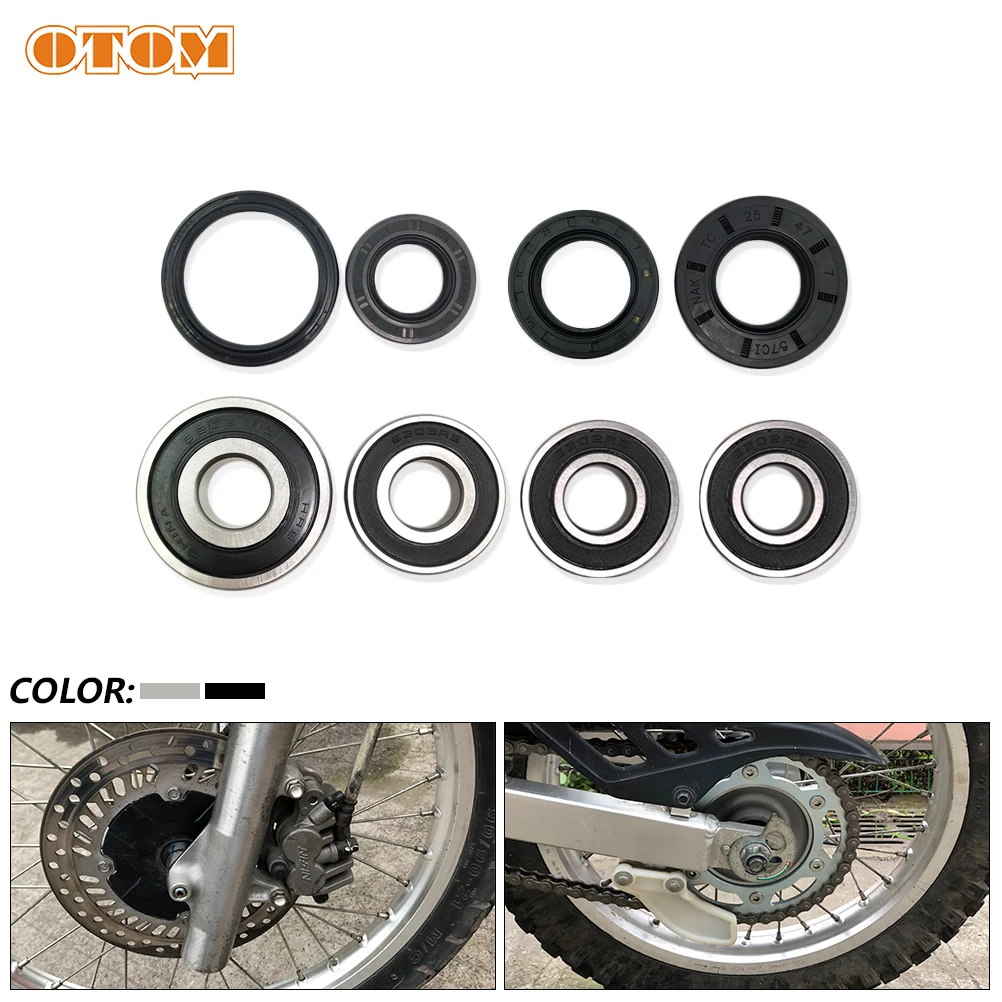 OTOMMotorcycleFrontAndRearWheelBearingHubOilSealKitForHONDA