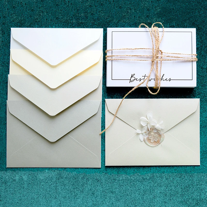 Envelopes 16.2x11.4cm 120g Paper Invitations Postcards Letters 10pcs/lot mailing envelopes