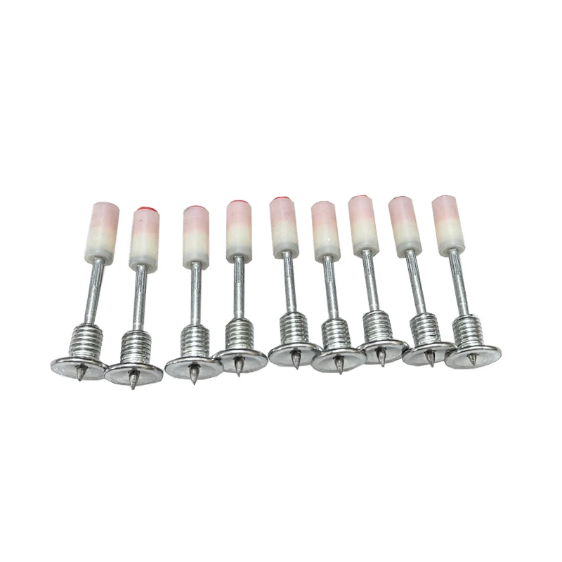 200 Clous Ronds Acier 7.3 Mm Pour Mini Pistolet à Clouer - Neuf - SYULCR