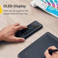 Xencelabs Wireless Quick Keys for Pen Tablet Pen Displays 40 Customizable Shortcut Keys Remote Control for macOS Windows Linux - Image 5