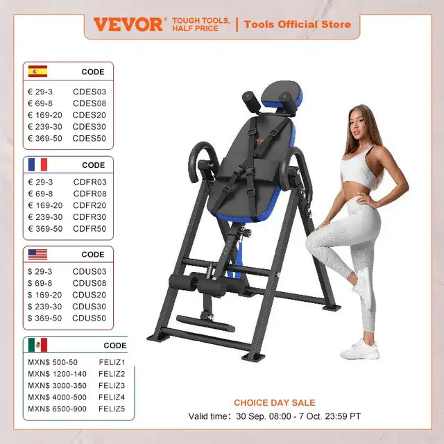 Heavy Duty Inversion Table 1