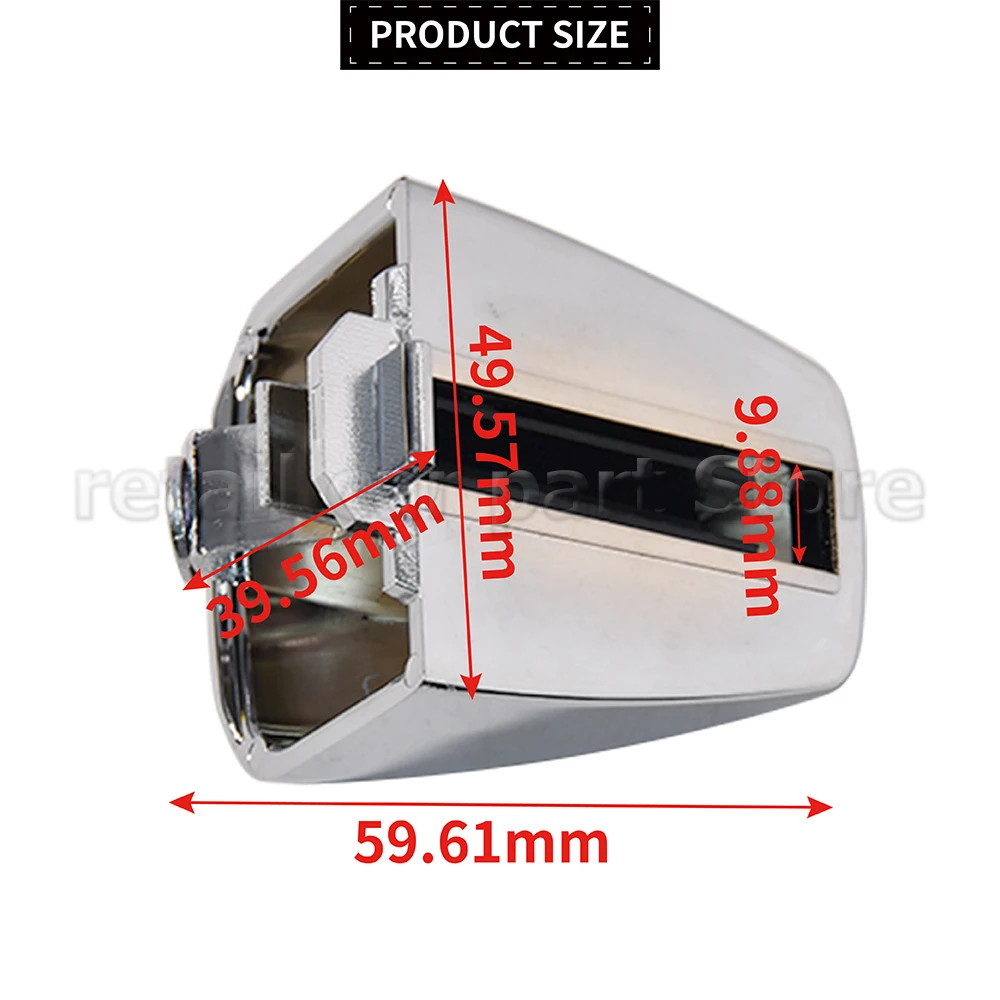 Left Or Right Door Handle Cap Cover 15932907 15932-907 Chrome