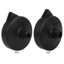 

16/20mm Black Plastic Male Threaded Exhaust Noise Muffler Air Filter Silencer Compressor 2022 NEW