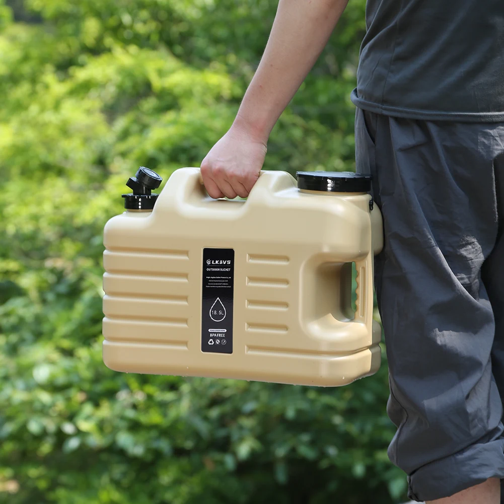 11/12/18/25l Wasserkrug Camping Wassereimer mit großer Kapazität und abnehmbarem Wasserhahn auslaufs icherer tragbarer Auto-Wassertank träger – Detail 7