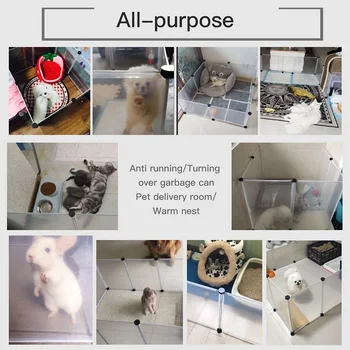 DIY Foldable Pet Playpen Fence 2