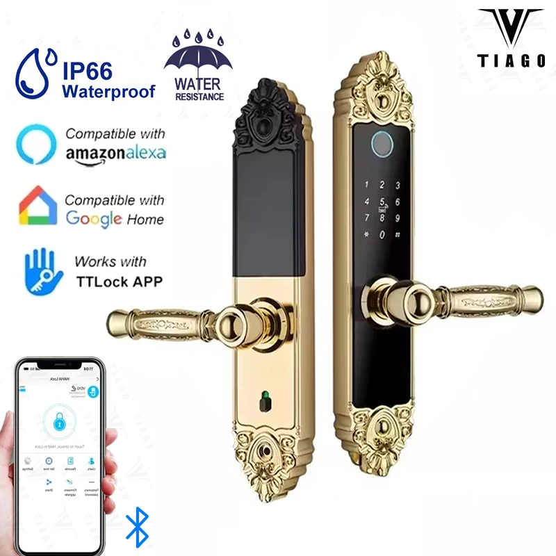قفل باب ذكي ببصمة TTLock