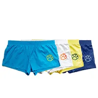 2PCS/LOT Men's Bear Paw Claw Cotton Arrow Pants, Plus Size Loose Panties, Male Boxers Home Shorts, Casual Underwear L XL XXL 3XL 1