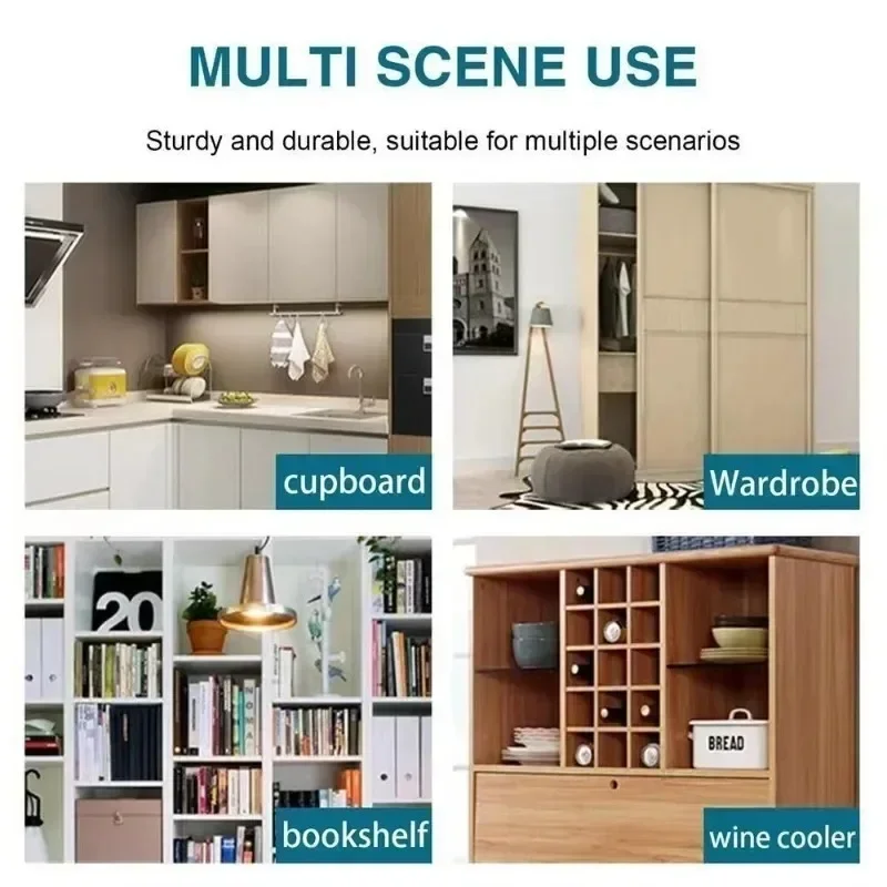Shelf Bracket 60/10Pcs Shelf Brackets Support Studs Peg Pin Shelves Seperator Fixed L-Shaped Cabinet Furniture Shelf Wall-Mount Bracket Holder