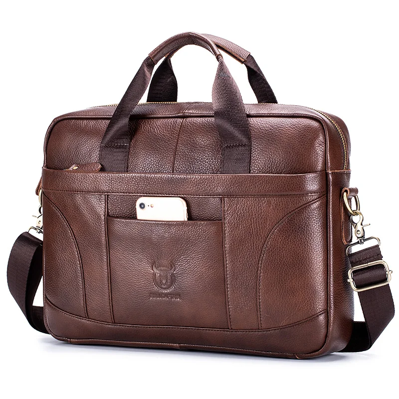 bullcaptain-2023-new-men's-leather-business-bag-vintage-14-inch-waterproof-leather-laptop-briefcase-large-satchel-shoulder-bags