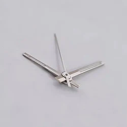 Elegant Luminous Silver and Rose Gold Watch Hands - High Quality Design (S Ice Blue Luminous)