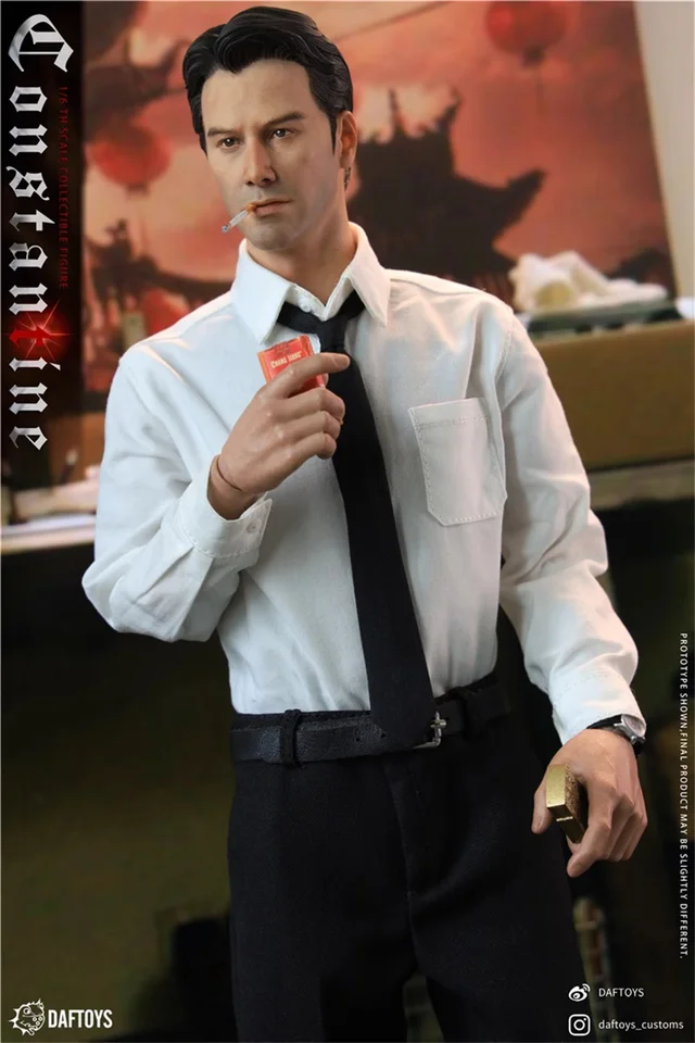 1/6 DAFTOYS F019 Male Man Hell Detective Constantine Keanu Reeves