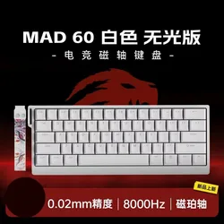 High-Performance RGB Mechanical Gaming Keyboard with Magnetic Switch and Rapid Trigger Technology (Mad 60 None-RGB)