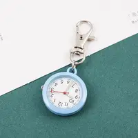 Nurse Pocket Watch Waterproof Quartz Battery-operated Unisex Keychain Watch Gift Watches Clock For Women Man Watch