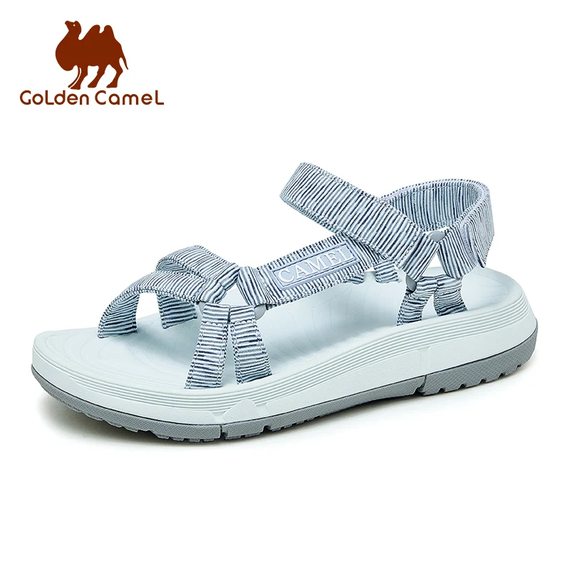 GOLDEN CAMEL Women's Summer Sandals 2023 New Casual Sport Middle Heel Wear-resistant Fashion Beach Sandal Ladies Shoes for Women