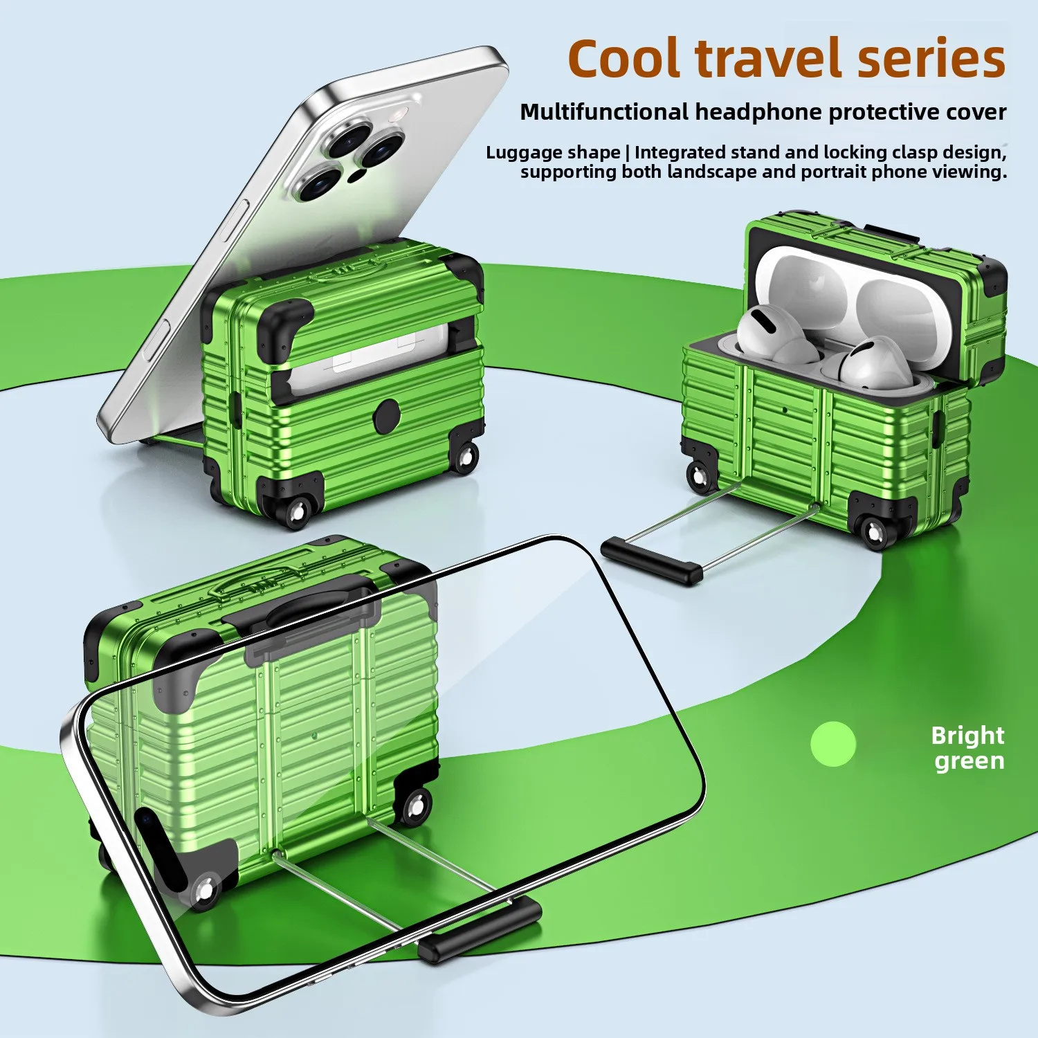 Trendy Drop-Proof Fashion Luggage Protective Case
