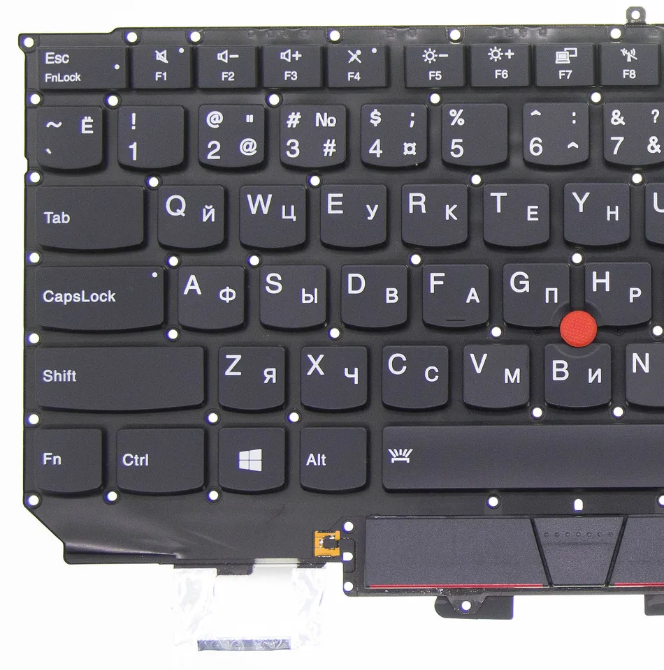 US Russian Keyboard for Lenovo ThinkPad X1 Carbon 5th 2017 6th