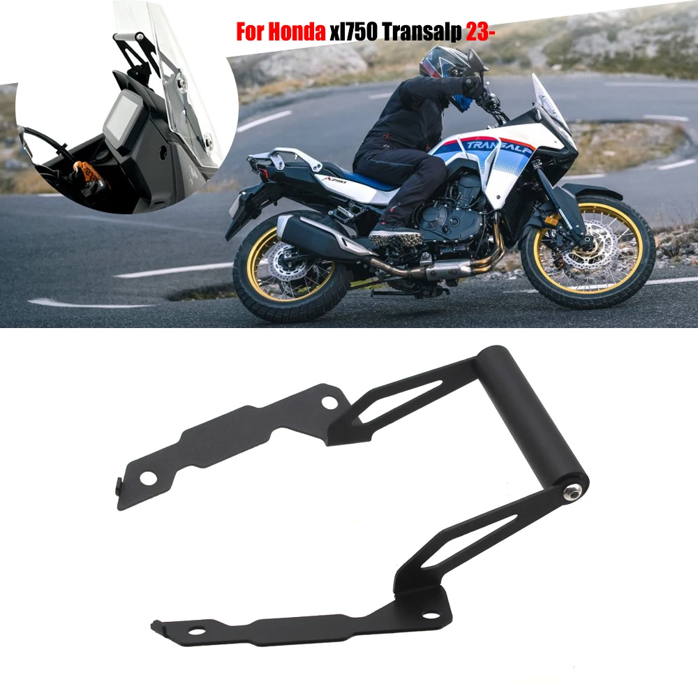 

Motorcycle Accessories GPS/SMART PHONE Navigation GPS Plate Bracket Adapt Holder For Honda XL750 Transalp XL 750 2023-