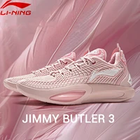 Li-Ning Men's JIMMY BUTLER 3 Professional Basketball Shoes BOOM Cushioning Wearable Anti-Slippery LiNing Stable Sneakers ABAU107