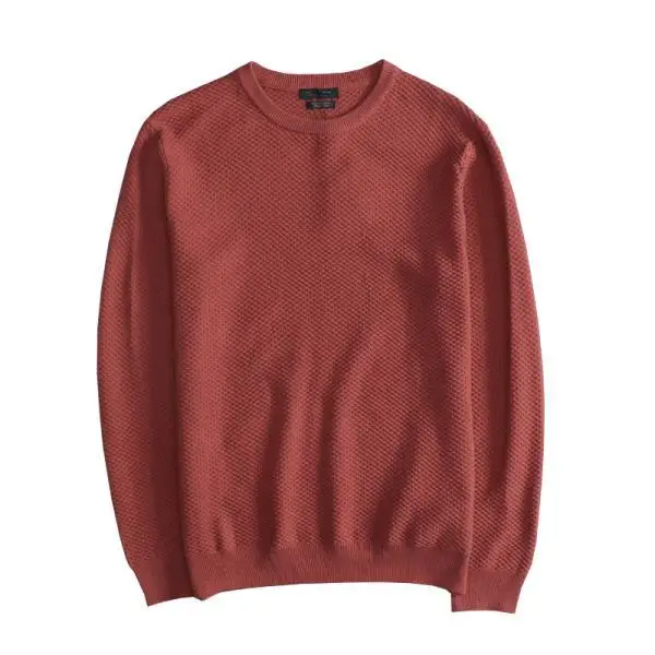 

Autumn Winter Casual Sweaters Men O-neck Pure Color Knitted Sweaters Pullover Knitwear Basic Color Sweater Jumper Male D80