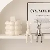 European Ceramic Tissue Box Creative Marshmallow Decorative Roll Organizer Living Room Desktop Tissue Canister Home Decoration 3