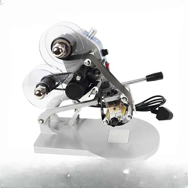 

Manual ribbon coding machine small portable direct heating type printing tea moon cake betel nut plastic bag food label