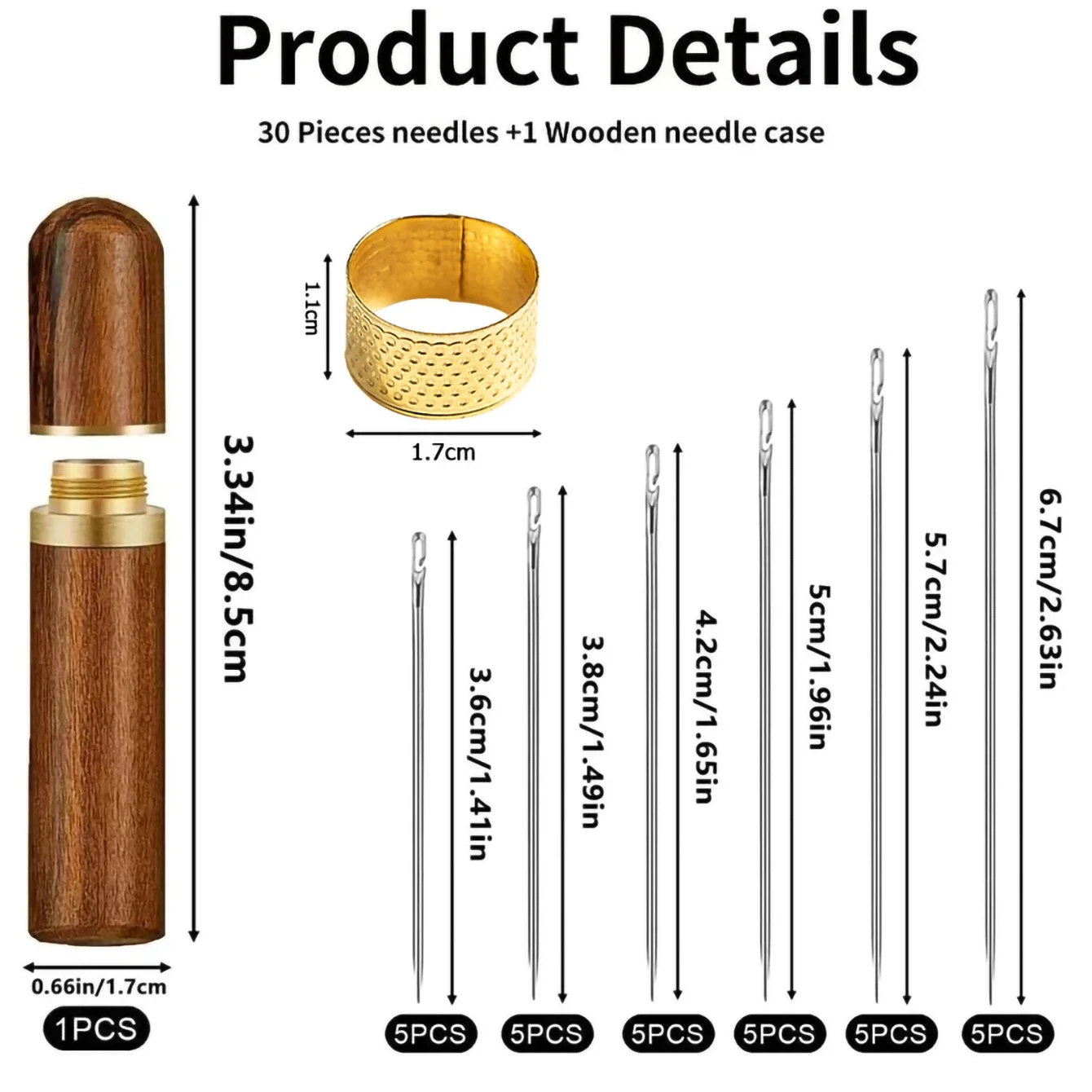 Side Hole Blind Sewing Needles Stainless Steel Elderly Needles Hand Sewing Stitching Pin DIY Home Self Threading Needle with Thi 5 Side Hole Blind Sewing Needles Stainless Steel Elderly Needles Hand Sewing Stitching Pin DIY Home Self Threading Needle with Thi 5