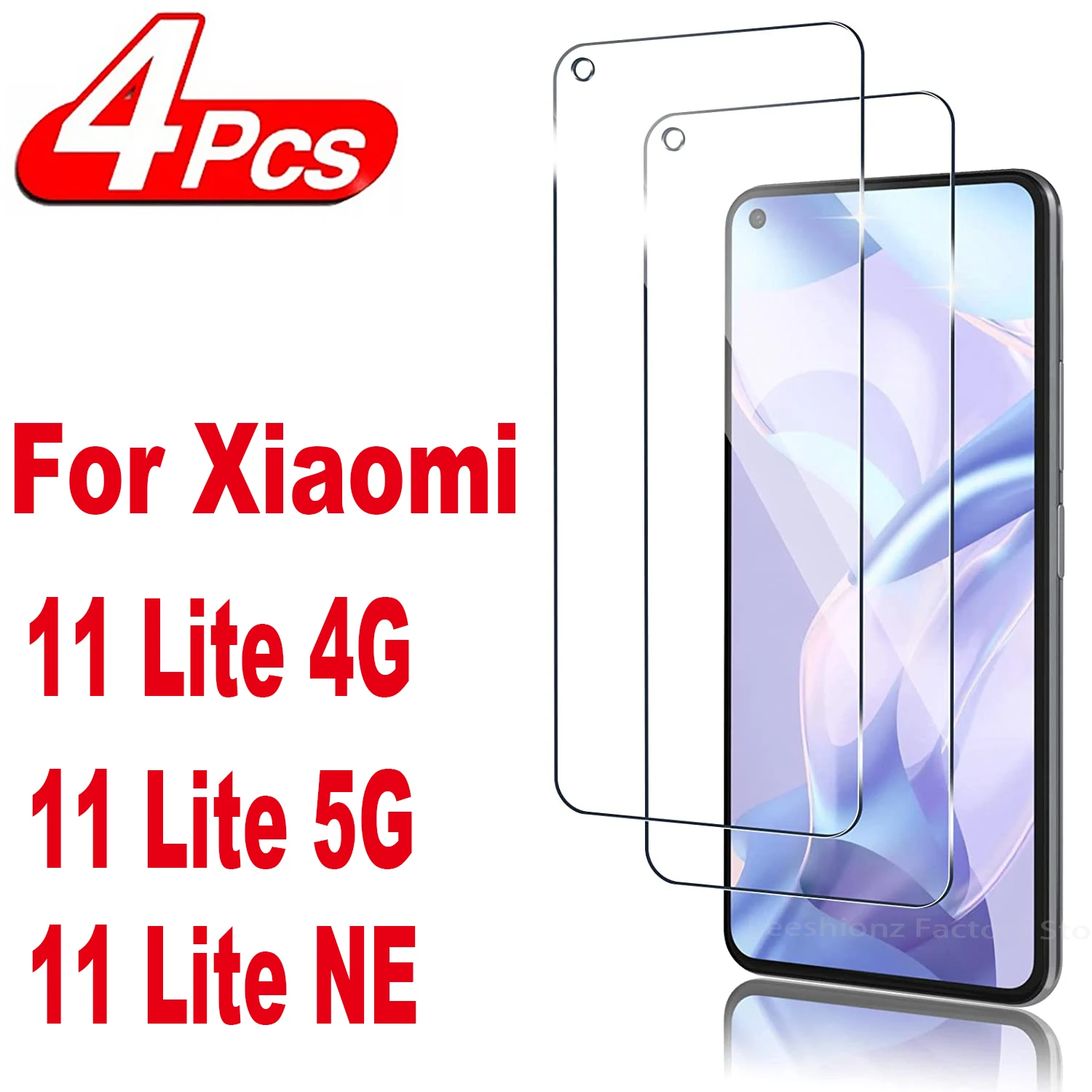 dipos I 5X Pellicola Protettiva Compatibile con Xiaomi Mi 11 Lite