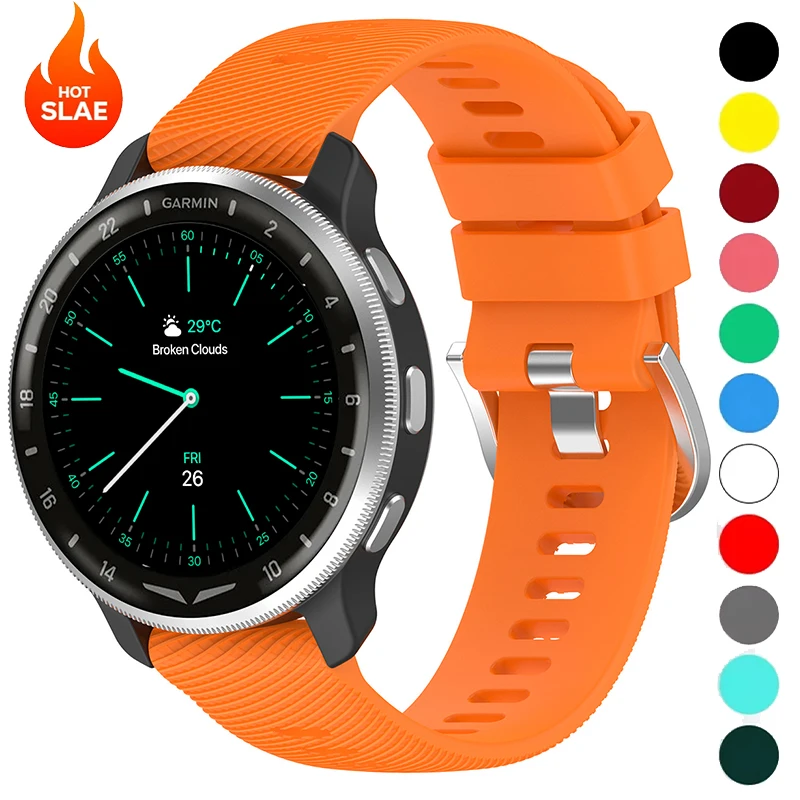 Premium Soft Silicone Quick Release Watch Band Strap - Universal Fit