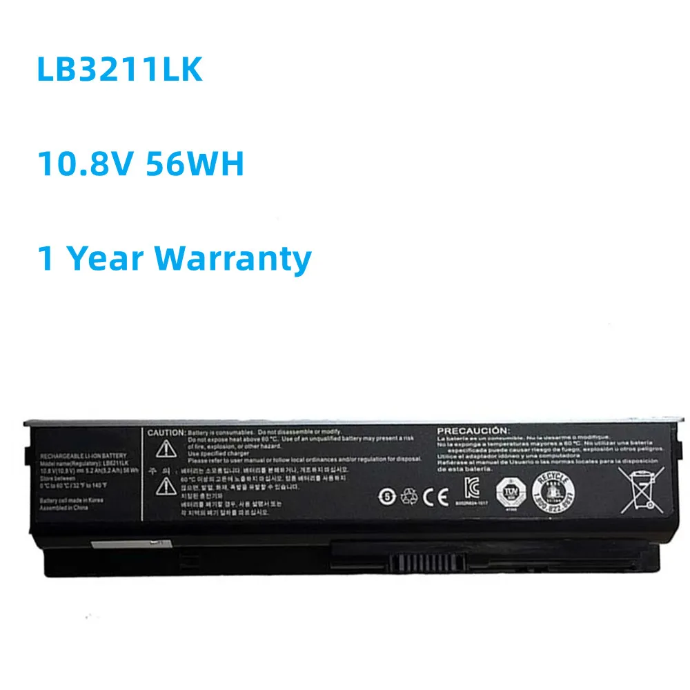 

New LB3211LK LB6211LK Laptop Battery For LG Xnote P430 P530 Notebook EAC6167900 Batteries 10.8V 56WH