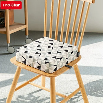 INSULAR Adjustable Cushion Children Seating Washer Kids Booster Seats Baby Dining Heightening Insole Removable Safety Cushions 2