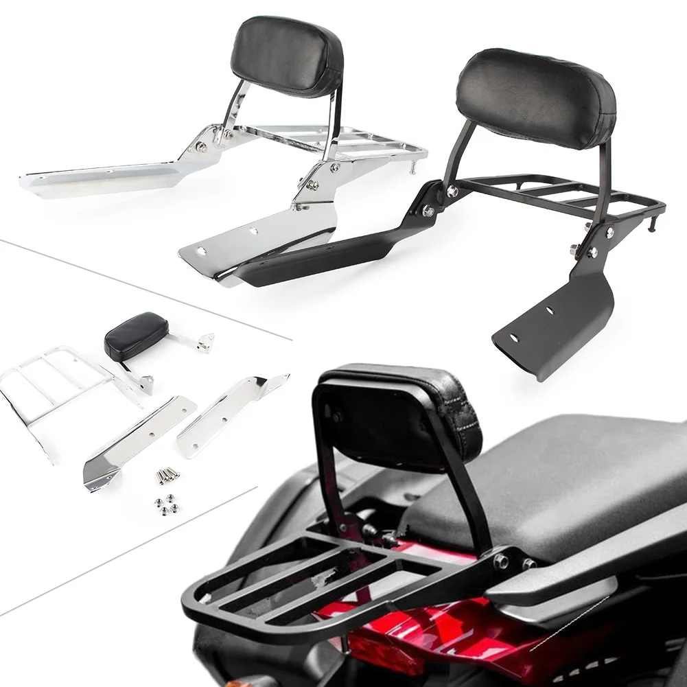 

Хромированный/черный багажный стеллаж для мотоцикла для Honda CTX700 CTX700D CTX700N 2014 2015 2016 2017 2018