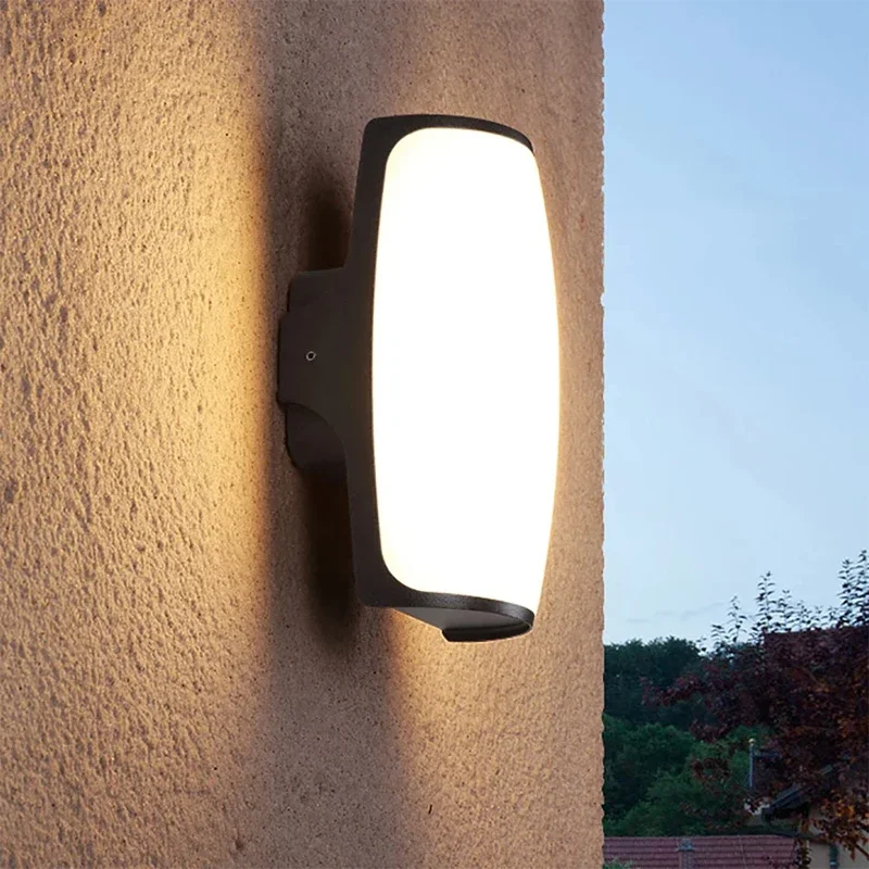 

Outdoor Waterproof Wall Lamp LED Balcony Courtyard Door Head Outdoor Wall Light DC Wiring Lamps Home Decoration Outdoor Lighting