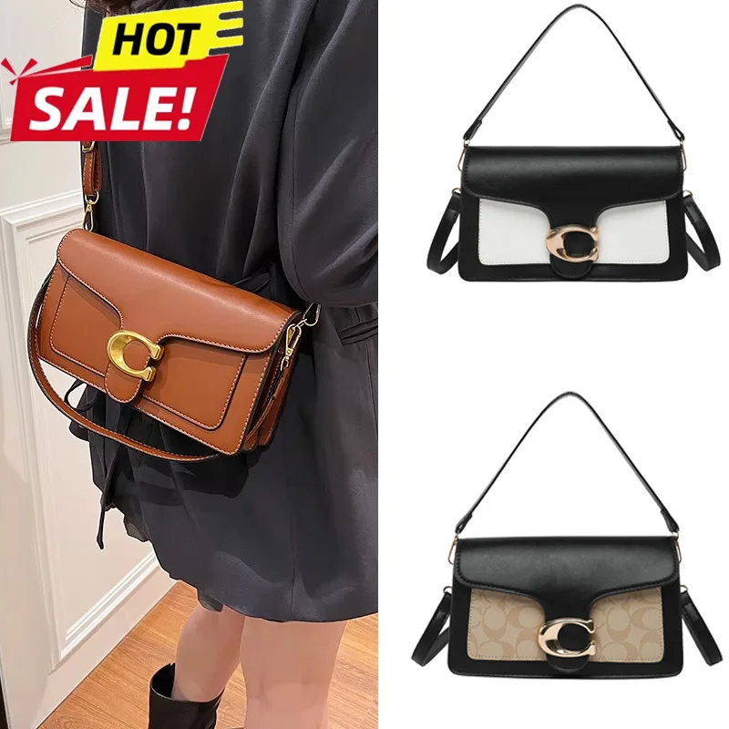Fashion Pure Color Mini Square Bags Women's Crossbody Commuter Bags Simple Design Shoulder Bags Street Trend PU Material Handbag