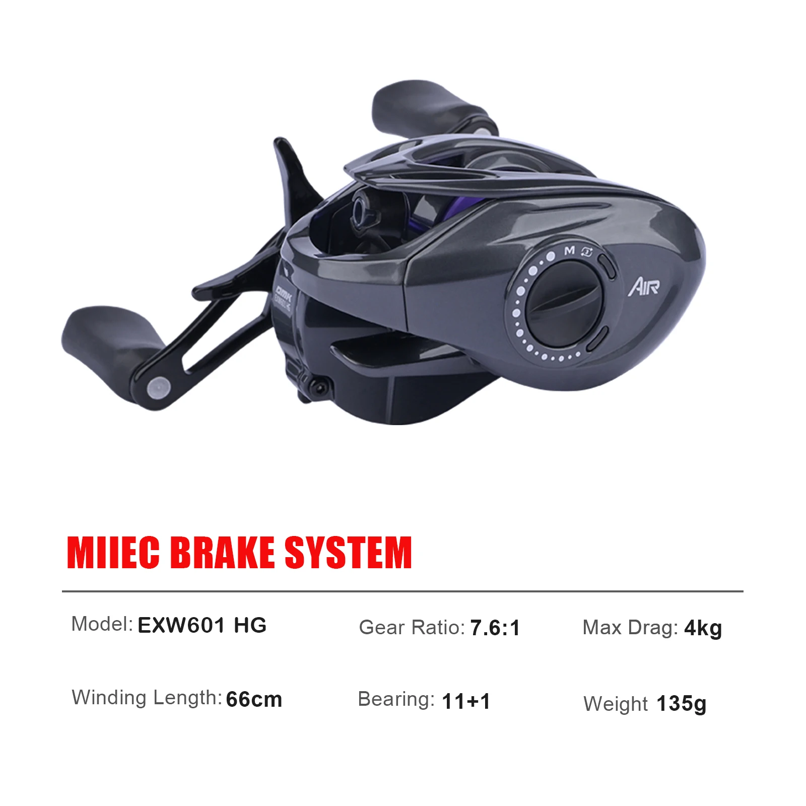 Purelure 新チーターエア 3 モード DC カーボンファイバーフレーム素材