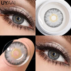 Enhance Your Look with Gray Cosmetic Colored Contact Lenses (Siri gray)