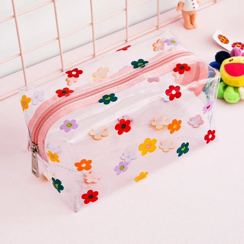 

Outdoor Girl Makeup Bag Women Cosmetic Bag Bathroom Toiletries Organizer Pvc Waterproof Female Storage Make Up Cases