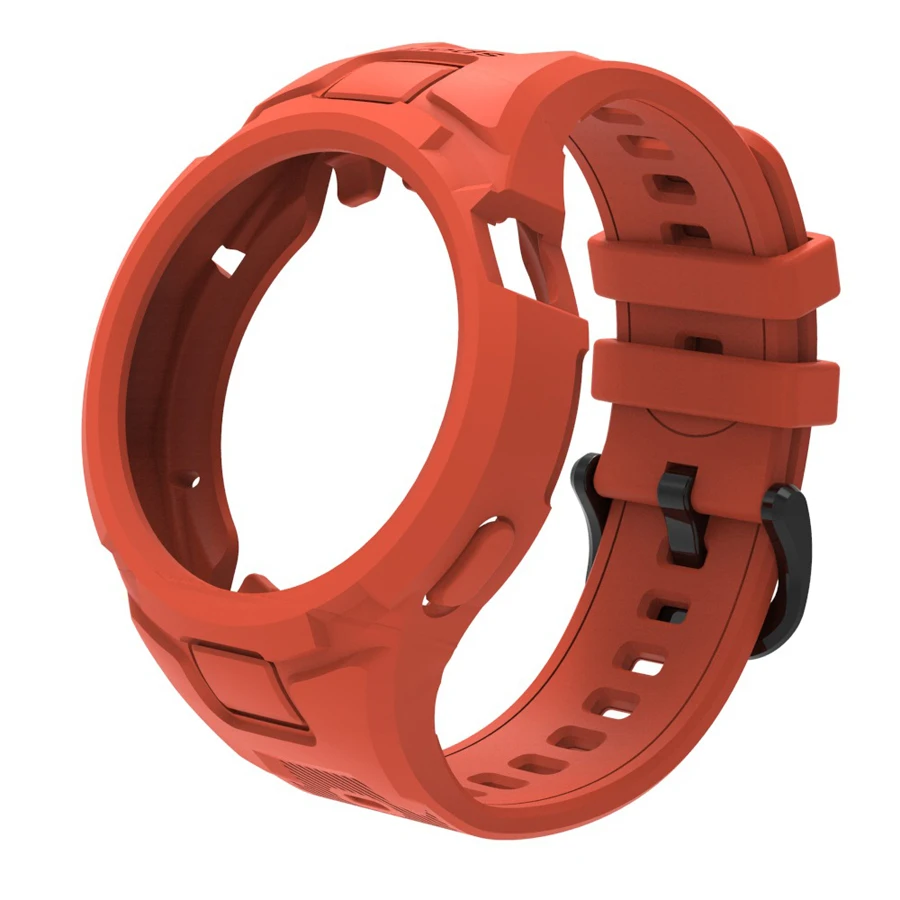 High-Quality Silicone Watchband Strap with Full Case