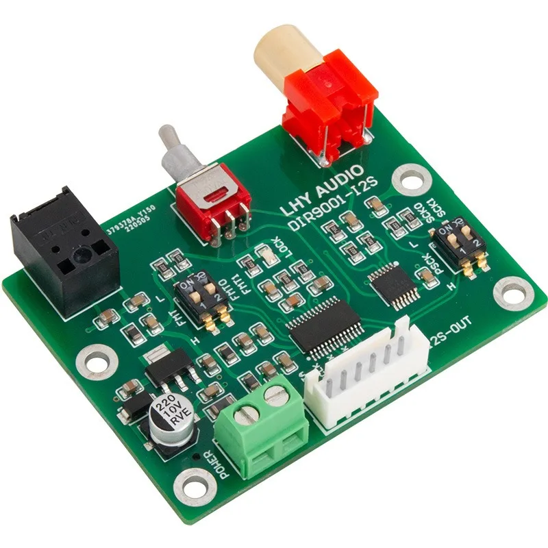 

Коаксиальный прием оптического волокна DIR9001, выход SPDIF на I2S, 24bit 96khz плата 5V для DAC усилителя