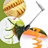 1pc DIY Spiral Potato Cutter Vegetable Cucumber Spiralizer Kitchen BBQ Cooking Tools Carrot Zucchini Multi-Function Slicing Tool 3