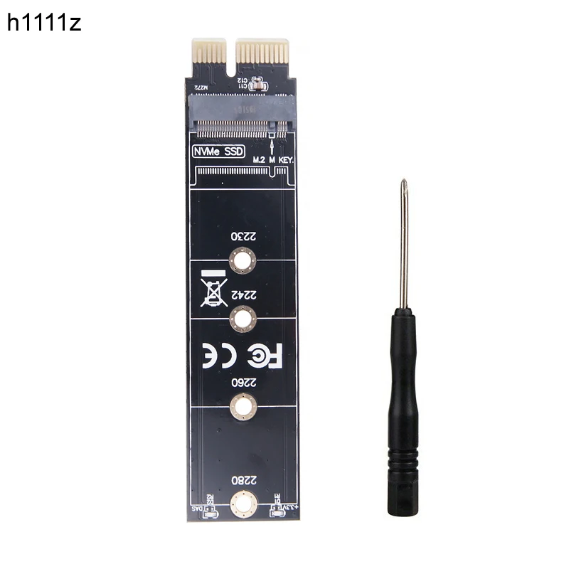 SSD Adapter Card NEW PCIE to NVME Adapter PCI Express X1 to M.2 NVME M Key Adaptor Riser Board Support 2230 2242 2260 2280 M2 SSD Full Speed For SSD Adapter Card M.2 To PCIE Adapter PCIE Adapter Card PCIE Expansion Card M.2 Expansion Card
